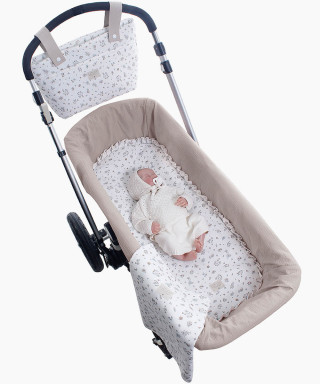 BAJERA CAPAZO INTERIOR+MUSELINA CELIA