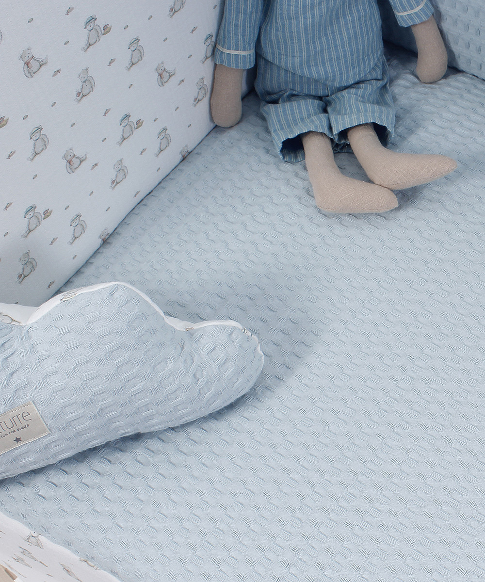 COLCHA Y PROTECTOR TEDDY