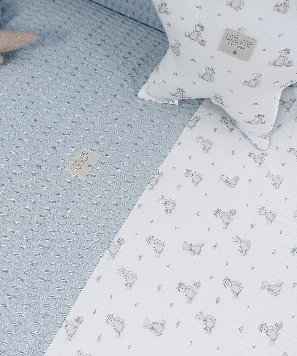 COLCHA Y PROTECTOR TEDDY