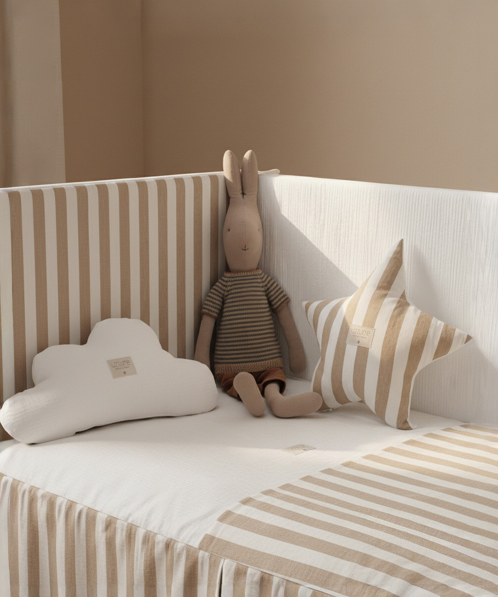 COLCHA Y PROTECTOR RAYA