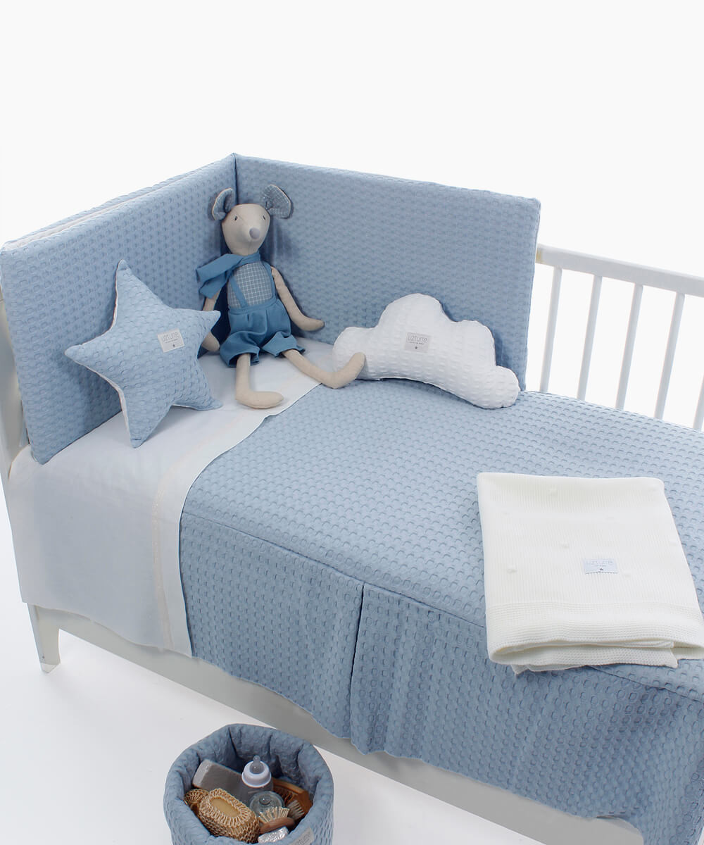 COLCHA Y PROTECTOR MENCIA