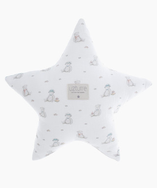 COJIN DECORATIVO ESTRELLA TEDDY