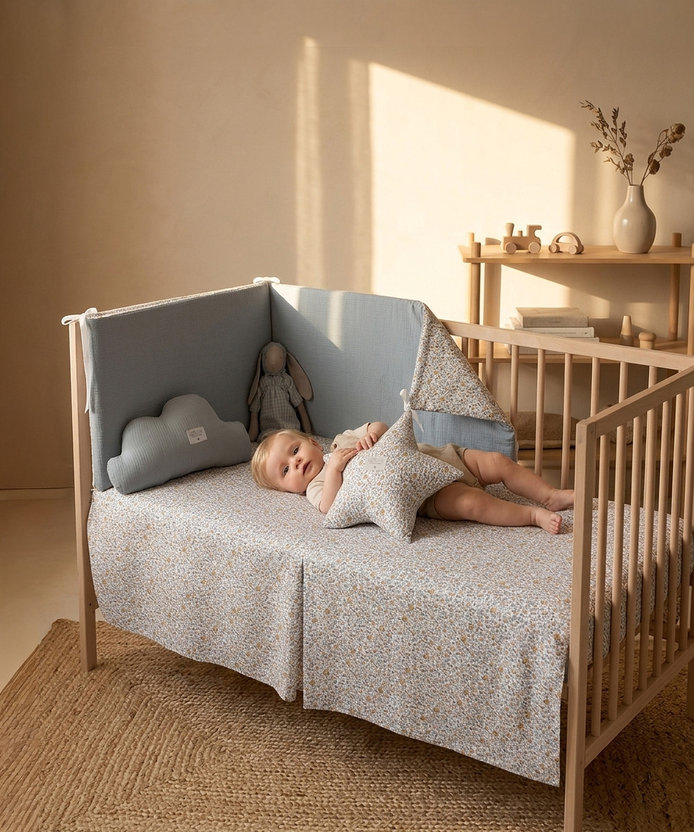 COLCHA Y PROTECTOR MARGA