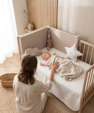 COLCHA Y PROTECTOR ELENA