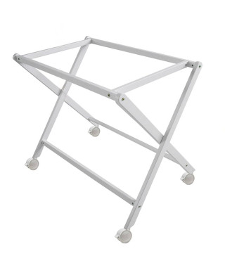 SOPORTE MINICUNA TIJERA LACADA EN BLANCO