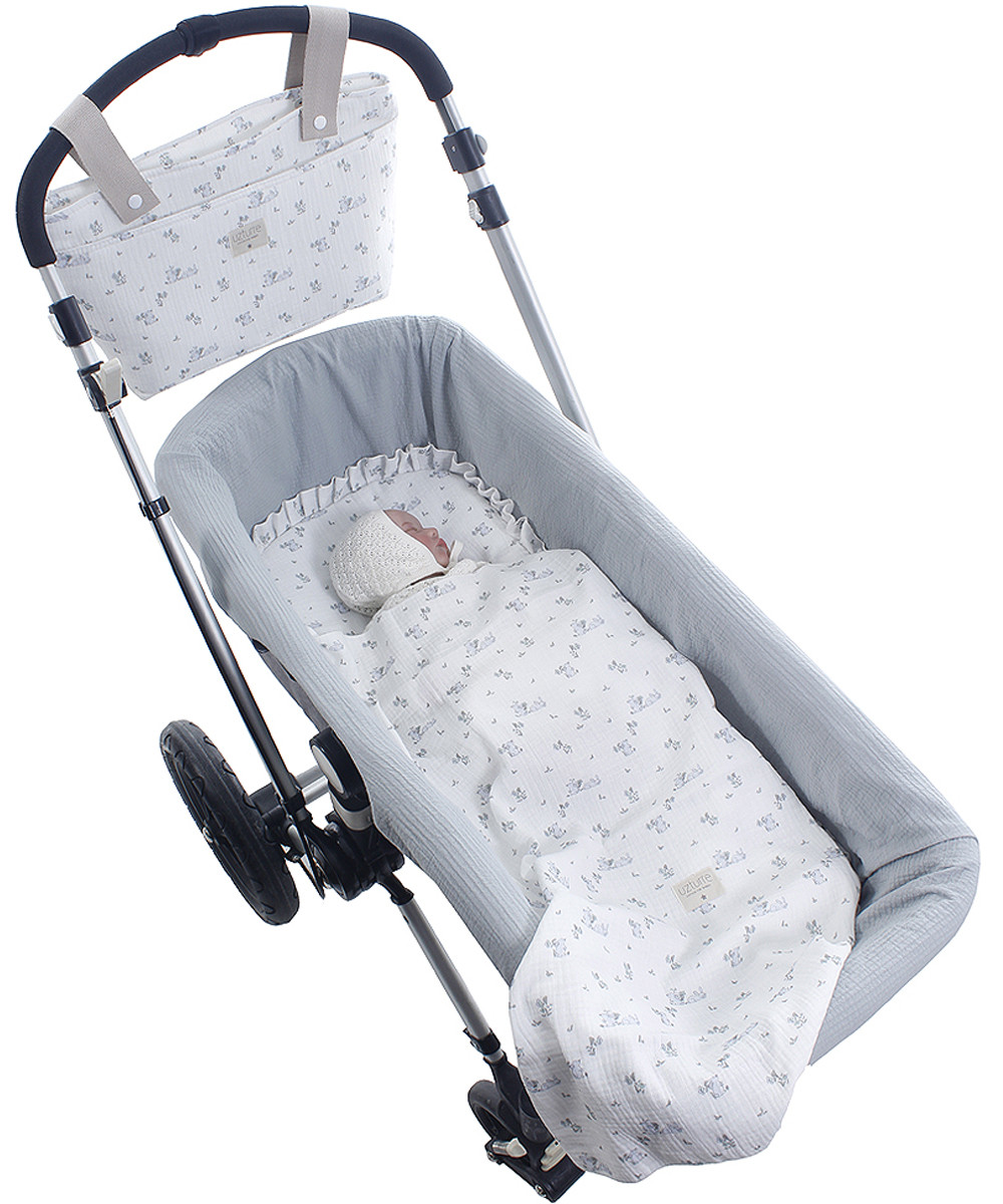 BAJERA CAPAZO INTERIOR+MUSELINA PABLO