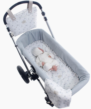 BAJERA CAPAZO INTERIOR+MUSELINA PABLO