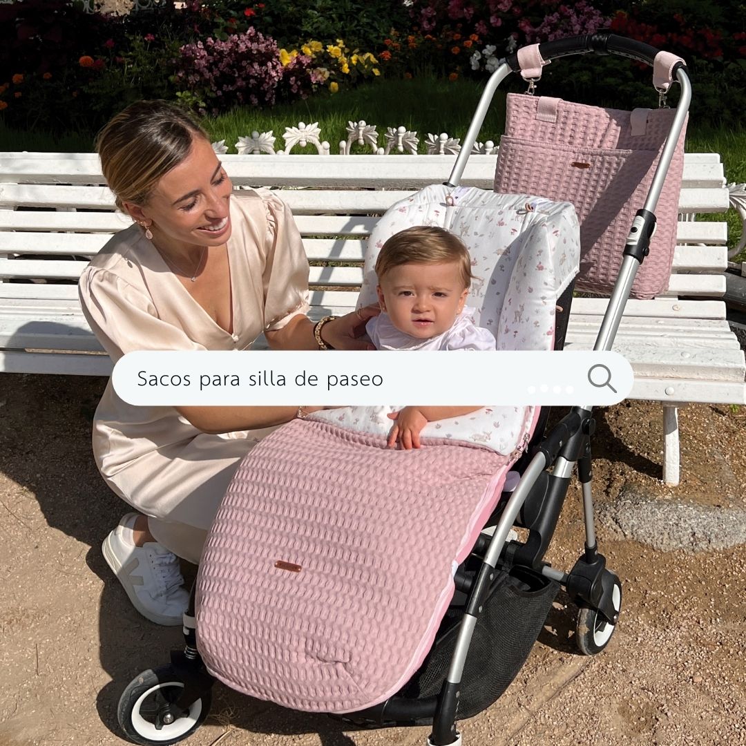 Saco silla de Paseo Universal Co PO ANTON Menta UZTURRE : Tienda bebe  online